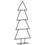 Metall Weihnachtsbaum für Dekorationen Tannenbaum Deko Weihnachtsbaum Tanne Metallbaum Weihnachtsdekorationen Weihnachtsdeko, Indoor und Outdoor,Schwarz 90 cm