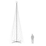 Kerstconus kleurrijk 3000 LED 230x800 cm