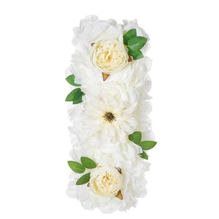 Lange künstliche Blumenarrangements, Dekorationen, Foto-Requisiten für die Hochzeitsfeier