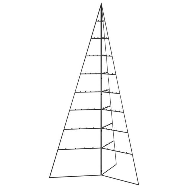 Metall Weihnachtsbaum Christbaum Groß Dekorationen Tannenbaum Metall Weihnachtsbaum Tanne Platzsparend DIY Dekoration-180 cm