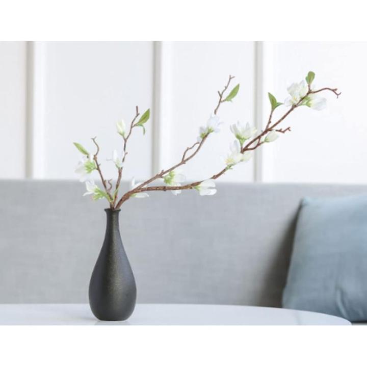 Kunstblumen Exquisite künstliche Blumen mit Keramikvase, künstliche Pflanze, Wohnaccessoires, Arrangement, Heimbüro, Partydekoration für jeden Anlass