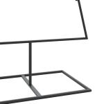 Metalen kerstboom groot voor decoraties, dennenboom van metaal, 150 cm, kerstboom met standaard, ruimtebesparende doe-het-zelf decoratie, dennenboom, zwart
