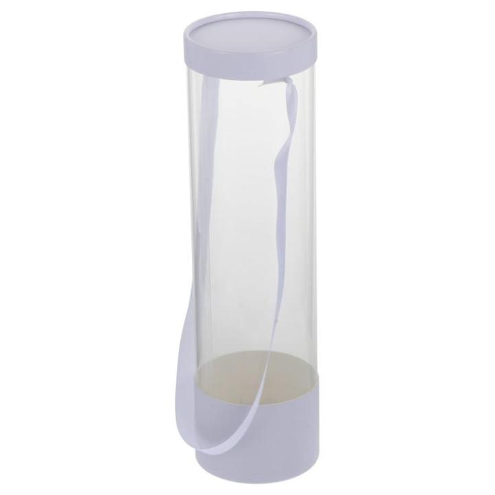 Verpakking zakken doos doorzichtige doos display doos roos verpakking doos met handvat deksel bloemen ordening doos bloemisten geleverd voor Home Shop ? Transparante acryl doos lip