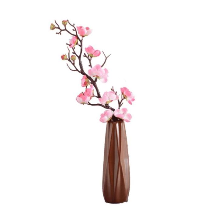 Kunstblumen Künstliche Blumen im Topf, künstliche Pflanzen für den Innenbereich, künstliche Blumenarrangements mit Porzellanvase als Herzstück für jeden Anlass