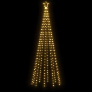 LED Weihnachtsbaum Aussen Kegelform Weihnachtsbaum Metall Warmweiß 310 LEDs Tannenbaum Lichterbaum Weihnachtsdeko Aussen Weihnachtsbaum Tanne Groß 300 cm