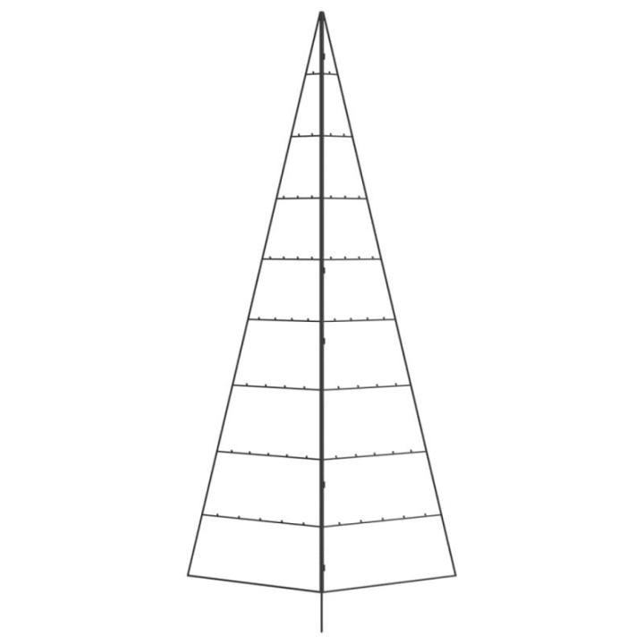 Metall Weihnachtsbaum Christbaum Groß Dekorationen Tannenbaum Metall Weihnachtsbaum Tanne Platzsparend DIY Dekoration-210 cm-Typ 3