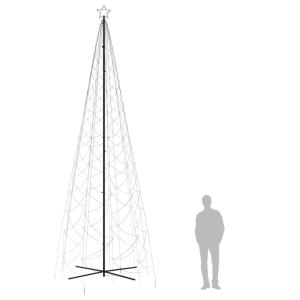 Kerstconus kleurrijk 1400 LED 160x500 cm