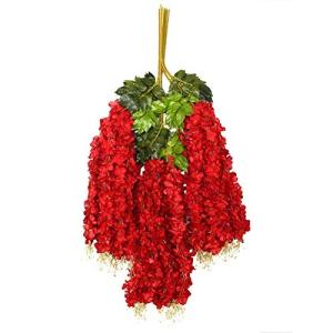 12er-Pack (43,3 Zoll) künstliche Glyzinien-Rebe, künstliche Glyzinien, hängende Seidengirlande, Lange hängende Buschblumenkette, für Zuhause und Party