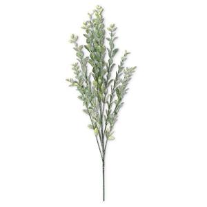 K&K Interiors 54325A 61 cm glitzernder grüner Lorbeerblattstrauch