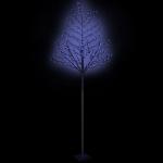 LED Weihnachtsbaum Lichterbaum Weihnachten Christbaum für Außenbereich geeignet 600 LEDs Blaues Licht Kirschblüten 300 cm