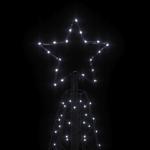 Kerstconus kleurrijk 500 leds 100x300 cm