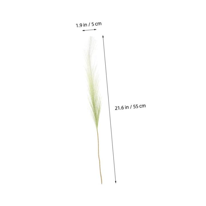 10 Stück Dekorationspflanze DIY Landschaftsdekor Künstliches Pampas Schilfrohr DIY Requisiten Schilfrohr Arrangements Für DIY Schilfrohr Arrangement Dekorrohr Für Vase