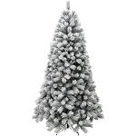Weihnachtsbaum Royal Super Dicker Kiefer Grün Schnee Basis Kreuz Eisen Faltbar Hohe Qualität Zweige mit Schnee Einfache Montage Öffnung Regenschirm (180cm)