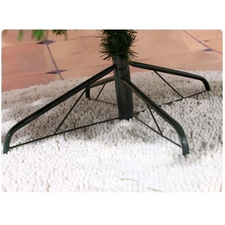 Künstlicher Weihnachtsbaum, luxuriöser, verschlüsselter künstlicher Weihnachtsbaum aus PVC, Neujahrsdekoration für zu Hause (Farbe: Grün, Größe: 240 cm) (Grün 150 cm), mod