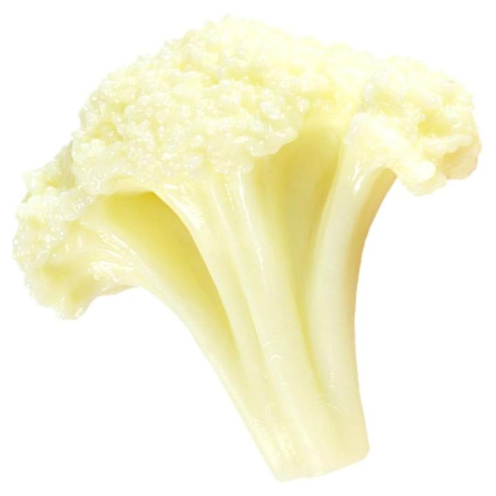 5 Teiliges Blumenkohl Modell Realistisches Spiel Lebensmittelsimulation Gemüse Brokkoli Spielzeug Lebensechtes Gemüse Gefälschte Salatsimulation Brokkolischeibe