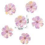 , decoratie, 60 stuks, madeliefjes, bloemkoppen, zijden bloemen, decoratie, kunstbloemkoppen, knutselen, bloemen voor doe-het-zelf handwerk, scrapbooking, bruiloft, feesten,