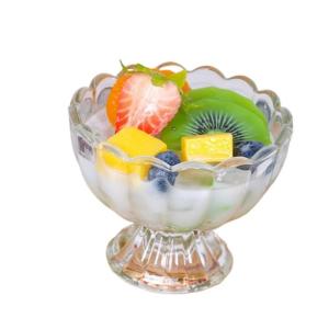 Fake Kuchen künstliche Kuchen Künstliches EIS, Realistische Simulation Pudding, Getränk, Desserts, Replik, Gefälschtes Obstsalatmodell Realistisches Essen(B)