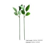 120 STK Rosenstiel Blumen Machen simulierte Blumenstiele Kunstblätter künstliche blüten Artificial künstliche Rosen bastelt Blumendraht Material für künstliche Blumen Draht.
