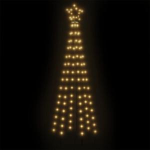 LED Weihnachtsbaum Aussen Kegelform Weihnachtsbaum Metall Warmweiß 108 LEDs Tannenbaum Lichterbaum Weihnachtsdeko Aussen Weihnachtsbaum Tanne Groß 180 cm