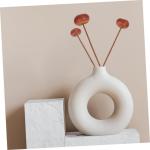 3 Sätze Dekorative Pilze Weihnachtsblumendekor Stängel Gefälschte Künstliche Blüten Artificial Brün Blumenornamente Aus Holz Holzblume Selber Machen Brown 3 Stück * 3