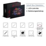 Led-verlichtingsset compatibel met Lego kerstboom (geen model), decoratieve verlichtingsset voor 40573 bouwsteen, creatieve speelgoedverlichting