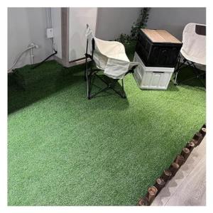 Kunstrasen für Heimwerker, Rasenteppich, Balkon, Zaunmatte, Grün, 1 m x 2,5 m, ideal für Garten, Dachdeckung, Hochzeit