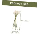 1stk Simulierte Kugelchrysantheme Chrysanthemenstiel Gefälschte Chrysanthemenblüte Bulk-vasen Künstlicher Hortensienstrauß Hochzeitsblumensträuße Heimdekoration Plastik Weiß