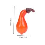 50 Kürbis-Ornamente herbstdeko Halloween künstliche Mini-Kürbisse Schaumkürbis Obstdekor orangefarbene Verzierungen Thanksgiving Day Kürbisse naturgetreue Kürbisdekore