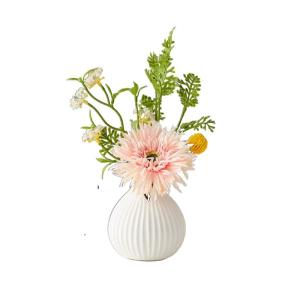 Kunstblumen Künstliche Blumen im Topf – kleine künstliche Pflanzen im Topf, Mini-Kunstpflanzen in Töpfen, Arrangement-Dekorationen für Zuhause für jeden Anlass