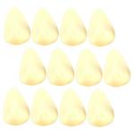 5 Sätze 5 Sets Künstlicher Knoblauch Gefälschtes Gemüse Gemüse Display Requisiten Küchendekoration Knoblauchflocken Modell Simulation Knoblauchflocken Dekor 12 Stück * 5
