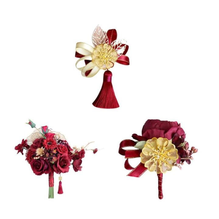 Hochzeitssträuße für die Braut, Brautjungfer, Brautsträuße, Hochzeitsblumenstrauß