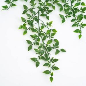 Hangende , 2 stuks, 95 cm, mandala, kunststof, planten, , groene hangplant voor muren, vensterbank, kast, decoratie, balkon, muur, hangmand, decoratie