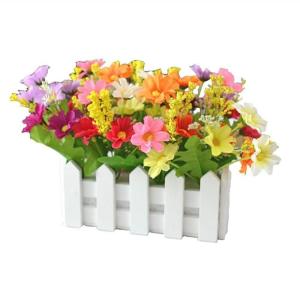Kunstblumen Künstliche Pflanze Gefälschte Topfpflanze, Gefälschte Blumen für Heimdekoration, Hochzeitstisch, Fenster, Wohnzimmer, Schlafzimmer, Büro für jeden Anlass