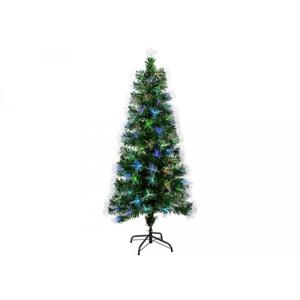 Grüner Weihnachtsbaum mit 80 Spitzen Glasfaser (90 cm), 1 Stück. - Atemberaubendes Design, ideal für moderne Heim-, Bürodekoration und festliche Anlässe