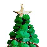 【UK Stock 】Mini kerstboom magie groeien, papieren boom DIY kristal kweekkit/ornamenten decoratie speelgoed nieuwigheid kerstcadeau jongens meisjes wetenschapskits en speelgoed 