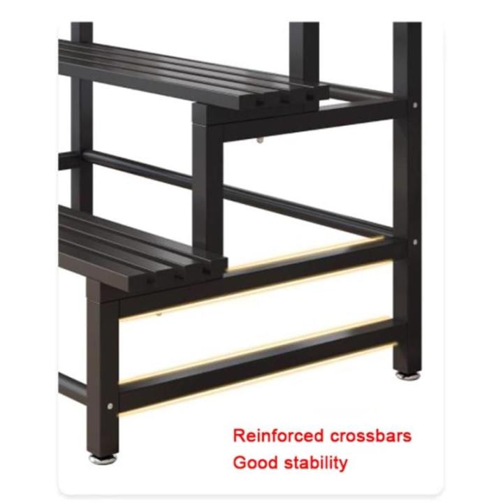 3-stufiger Metall-Pflanzständer, Pflanzenleiter Für Den Außenbereich, Robustes Blumentopf-Lagerregal Für Schlafzimmer, Balkon, Büro, Garten (120cm/47in)