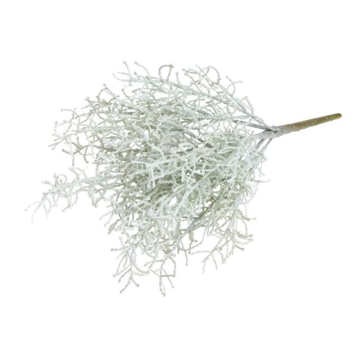 Kunstmatige Calocephalus (prikkeldraad plant/zilveren mandje) Kleur: grijs, hoogte ca. 40 cm