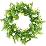 Daisy Rose Blume Kranz Handgemachte Künstliche Blumen Girlande für Front Tür Wand Hochzeit Party Home Dekoration