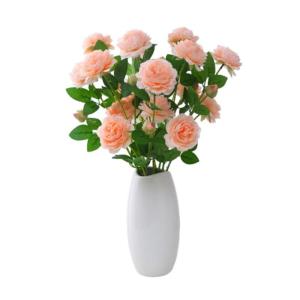 Kunstblumen Künstliche gefälschte Pfingstrose, Seidenblumen, Tischblumendekoration, gefälschter Blumenstrauß, echte Note, Geburtstagsgeschenk, Blumenarrangement für jeden Anla