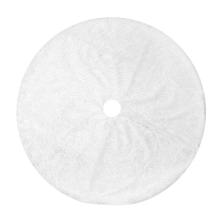 Christmas Tree Skirt Weihnachtsbaumrock, Weihnachtsbaum-Szene, Dekoration, Baumrock, Weißer Pelz-Weihnachtsbaumrock Im Meeresstil Decke Weihnachtsbaum