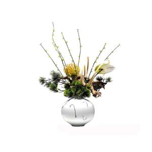 Kunstblumen Wohnzimmer-Tisch-Kunstblumen-Dekoration, Esstisch-Blumen-künstliche Blumen-Interieur-Kunstblumen in Vase für jeden Anlass