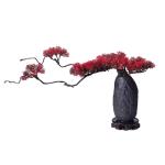 Künstlicher Bonsai-Baum Chinesischen Stil Simulation Begrüßen Kiefer Künstliche Bonsai Keramik Vase Set Wohnzimmer Zimmer Zen Dekoration Gefälschte Kiefer Bäume Künstliche B