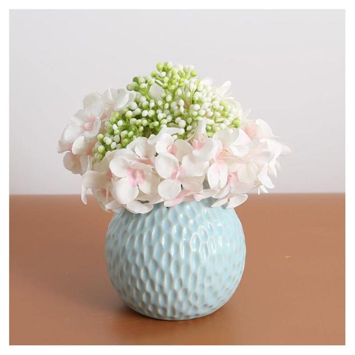 Hortensia Simulatie Bloemendecoraties Realistische nepbloemen Woonkamerdecoraties Ingemaakte tafelbloemen Home