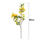 Hortensie, künstliche Blume, einzelne künstliche Hortensie, Blumenstrauß, Blumenarrangement, Dekoration für Zuhause, DIY, Hochzeit, Tafelaufsatz (Gelb)