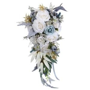 Hochzeitssträuße, künstliche Blumenarrangements für Hochzeitszeremonien, Jubiläen