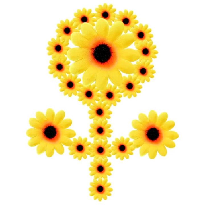 Gesimuleerde zonnebloem