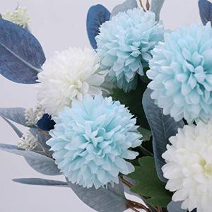 met vaas faux hortensia bloemstukken voor huis tuin feest bruiloft decoratie