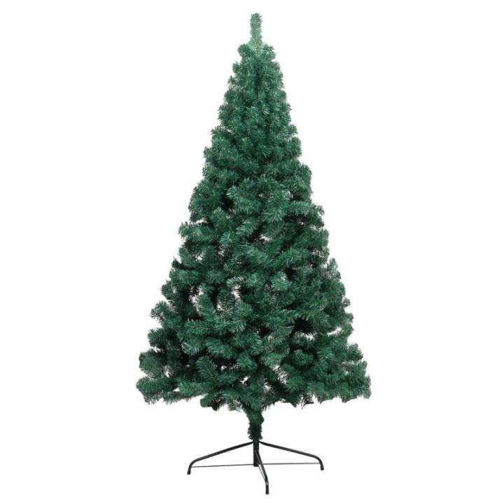 Künstlicher Halb-Weihnachtsbaum Beleuchtung Kugeln Grün 120 cmGün und Golden