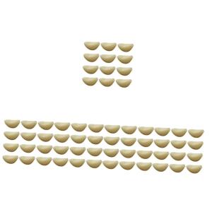 60 STK Simulierter Knoblauch Elefantenknoblauch lebensechter Knoblauch künstliches Gemüse küchendekoartikel Simulierte Knoblauchzehen Modell Knoblauchzehen falsches Gemüsedekor