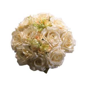Künstliche Rosensträuße, Brautsträuße für Brautjungfern mit Band für Hochzeit, Zeremonie, Jahrestag, Foto-Requisiten